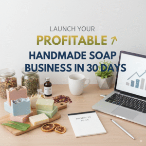 Launch Your Profitable Handmade Soap Business in 30 Days